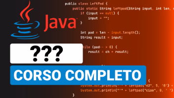 Corso Java Completo